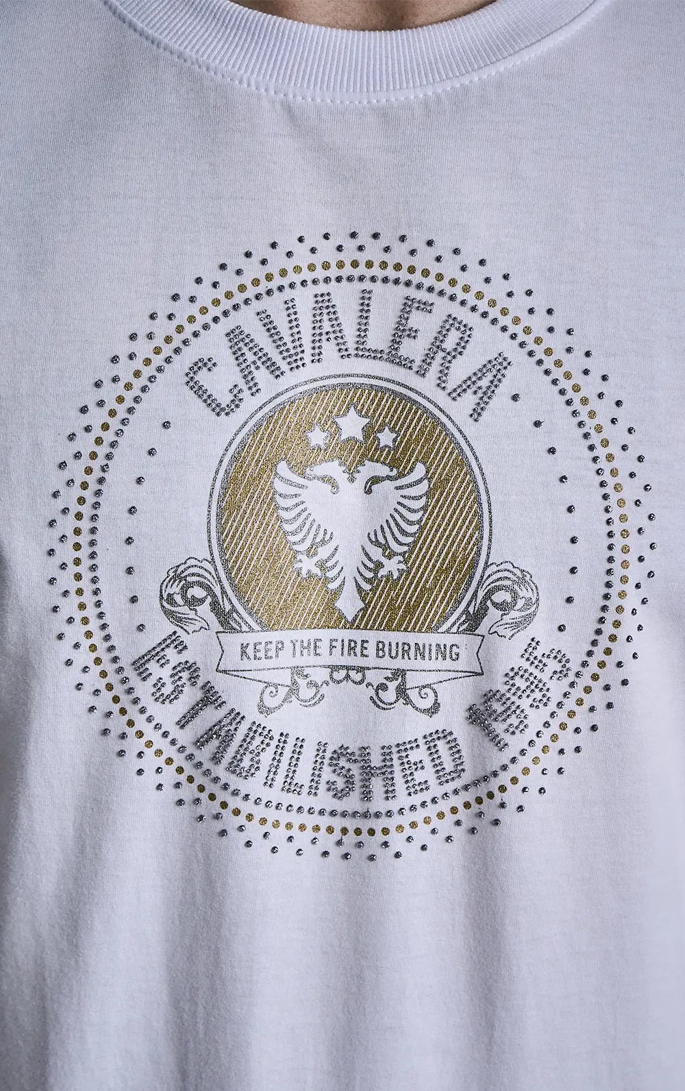 T-SHIRT CAVALERA INDIE GLIT SIGN