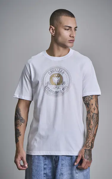 T-SHIRT CAVALERA INDIE GLIT SIGN
