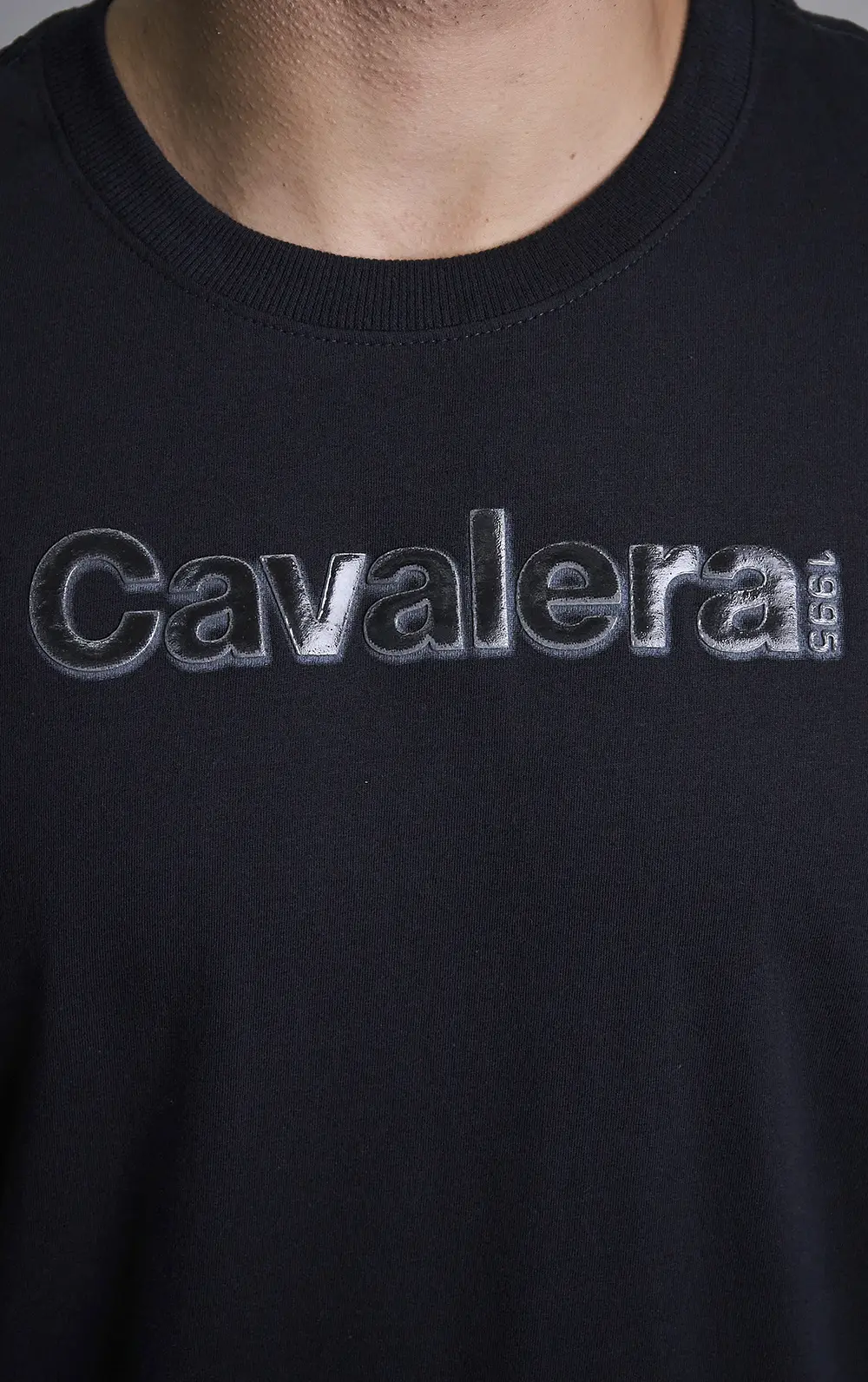 T-SHIRT CAVALERA INDIE SHADOW EMBOSSMENT