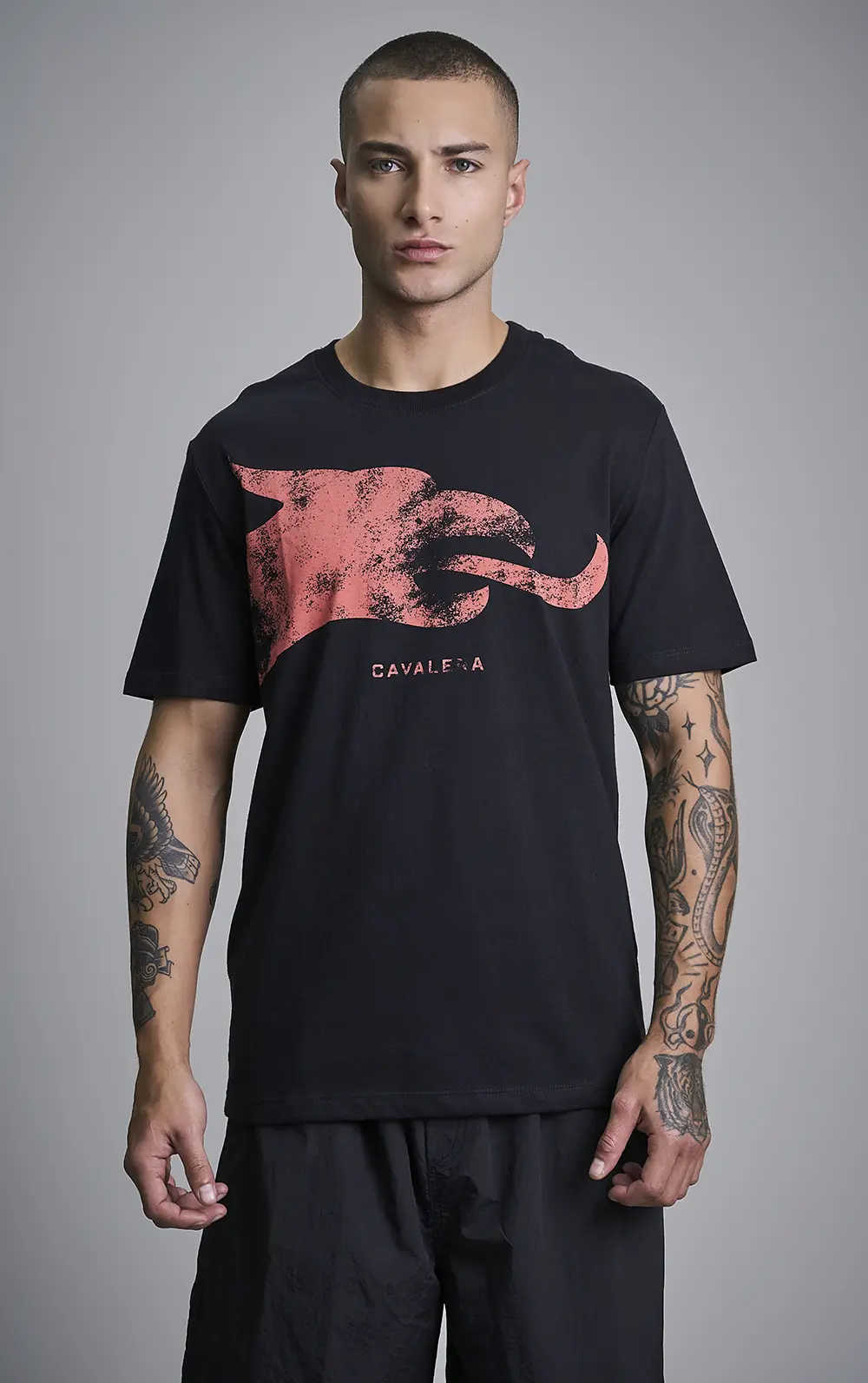 T-SHIRT CAVALERA INDIE EAGLE DESTROYED