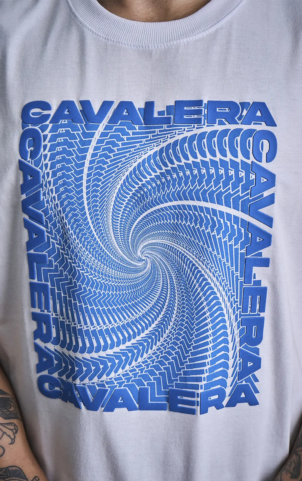 T-SHIRT CAVALERA INDIE SWIRL LOGO