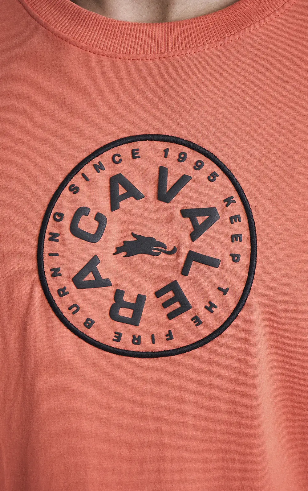 T-SHIRT CAVALERA INDIE CIRCLE EMBROIDERY