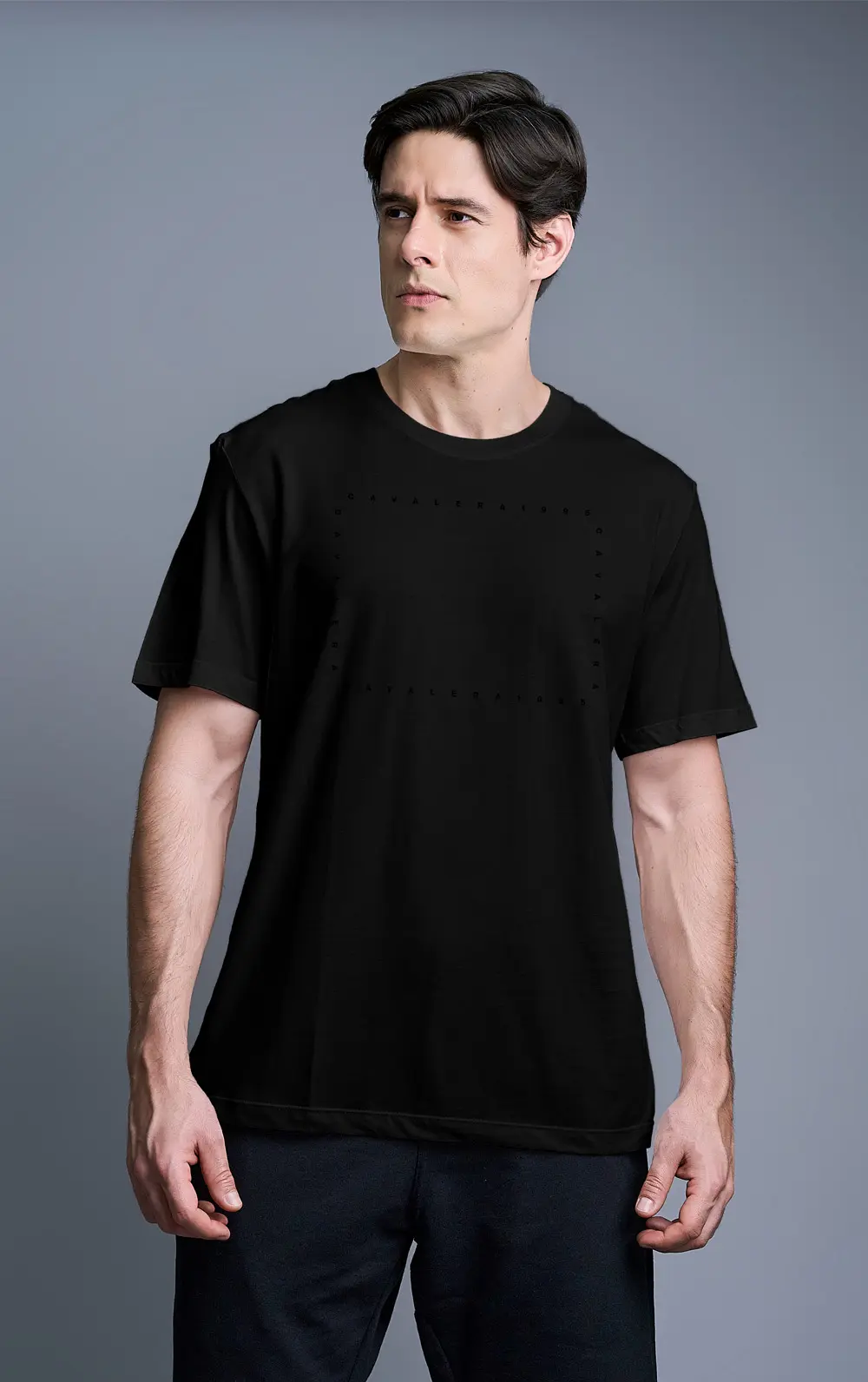 T-SHIRT CAVALERA COMFORT LETTER SQUARE