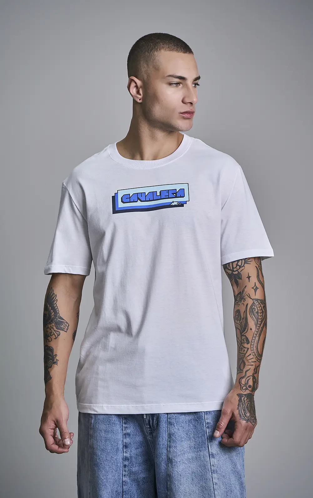 T-SHIRT CAVALERA INDIE GAMER FONT