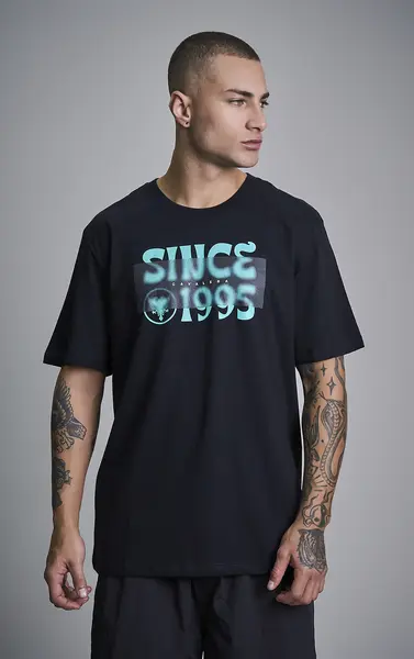 T-SHIRT CAVALERA COMFORT LOGO BLUR