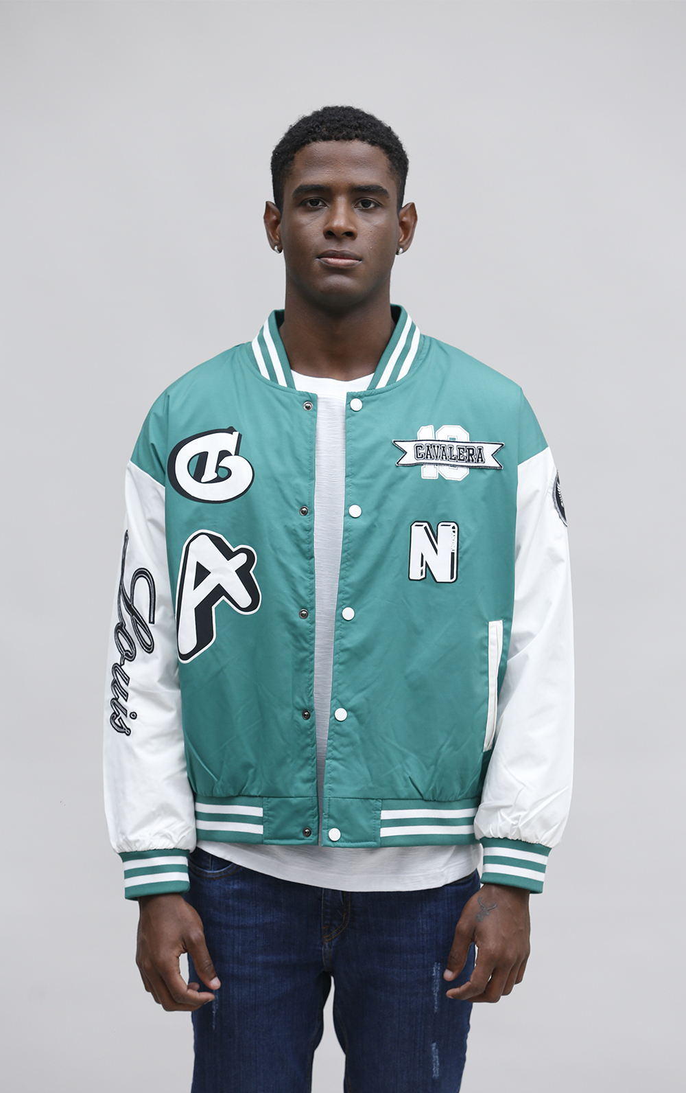 JAQUETA CAVALERA COLLEGE VERDE