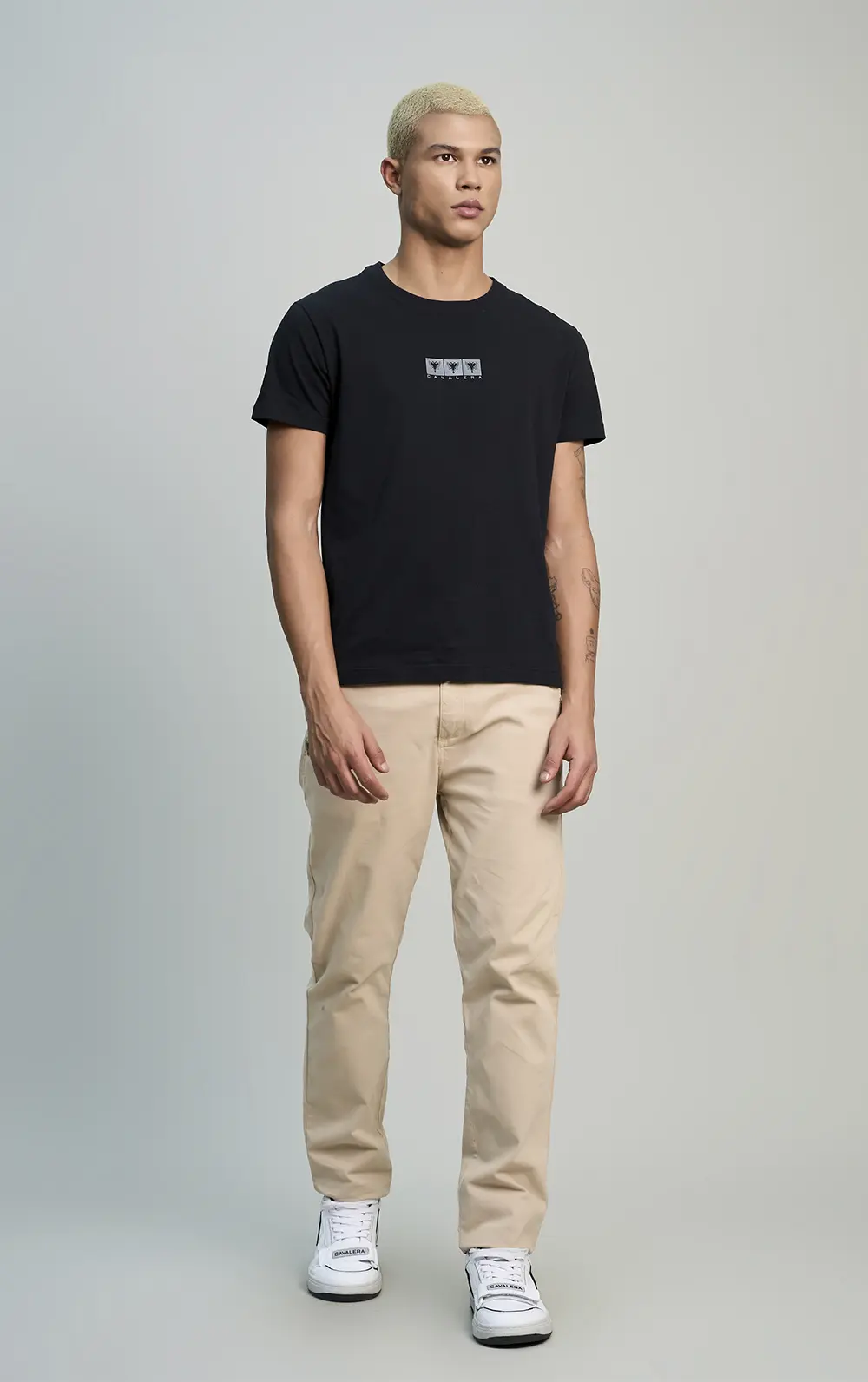 T-SHIRT CAVALERA SLIM COTTON EAGLE THIRD