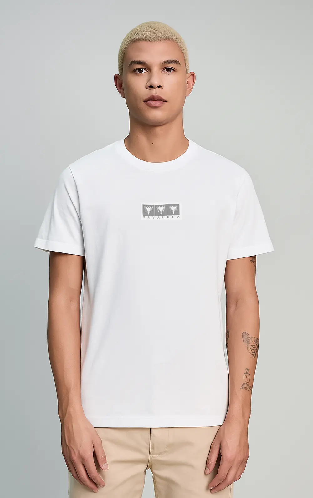 T-SHIRT CAVALERA SLIM COTTON EAGLE THIRD
