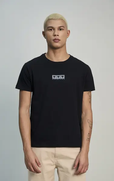 T-SHIRT CAVALERA SLIM COTTON EAGLE THIRD