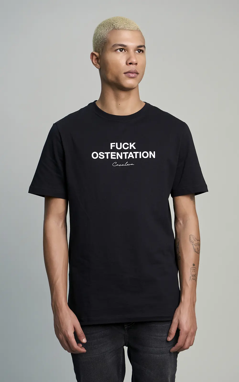 T-SHIRT CAVALERA INDIE FUCK OSTENTATION