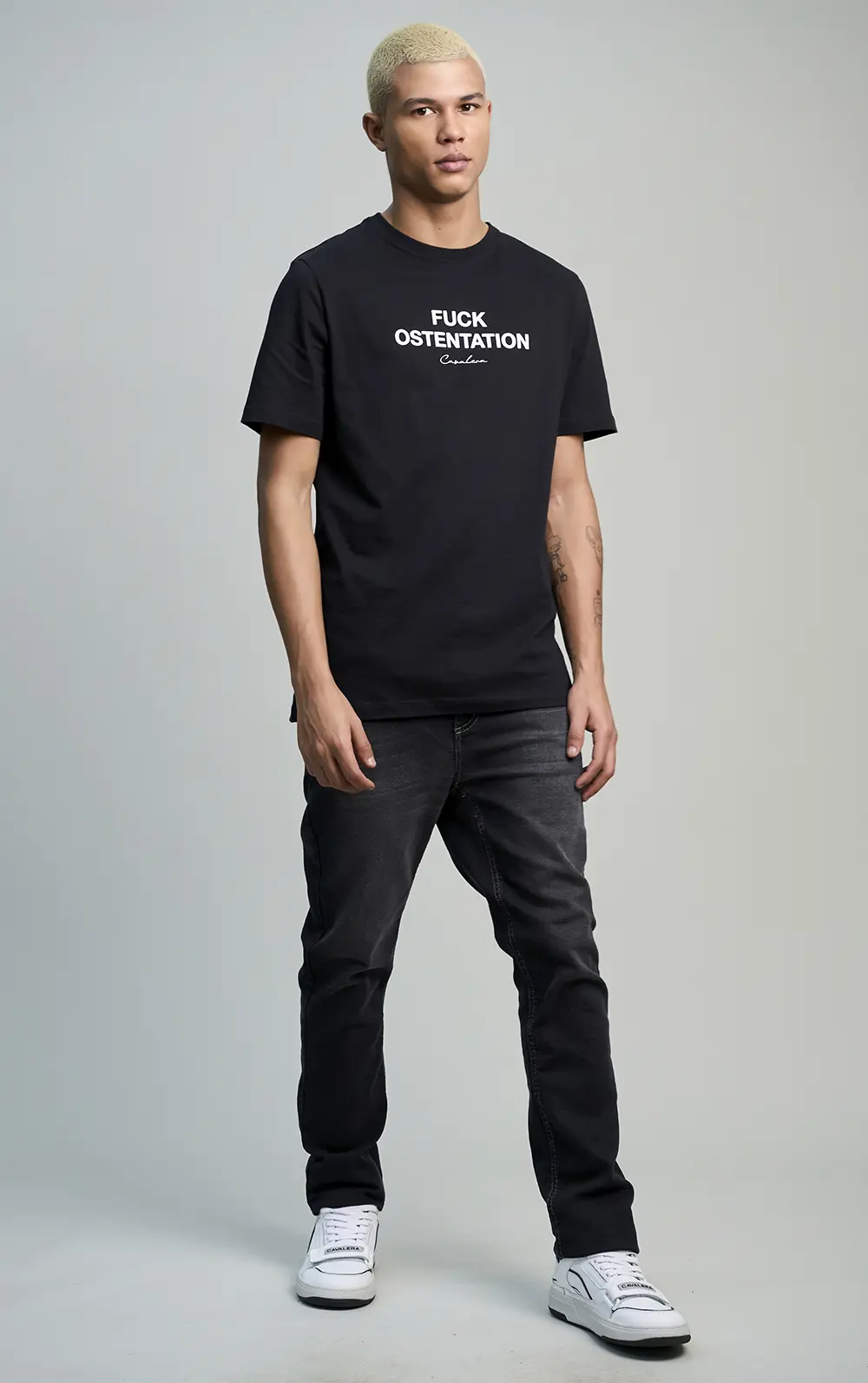 T-SHIRT CAVALERA INDIE FUCK OSTENTATION