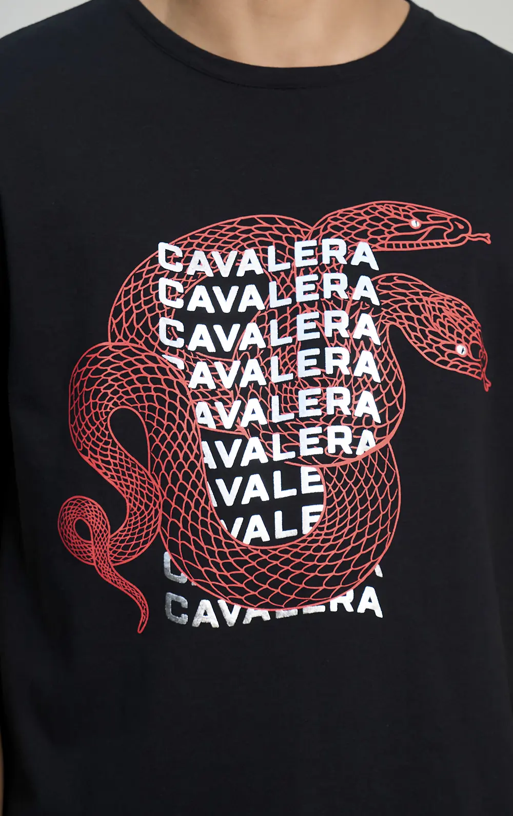 T-SHIRT CAVALERA SLIM SNAKE
