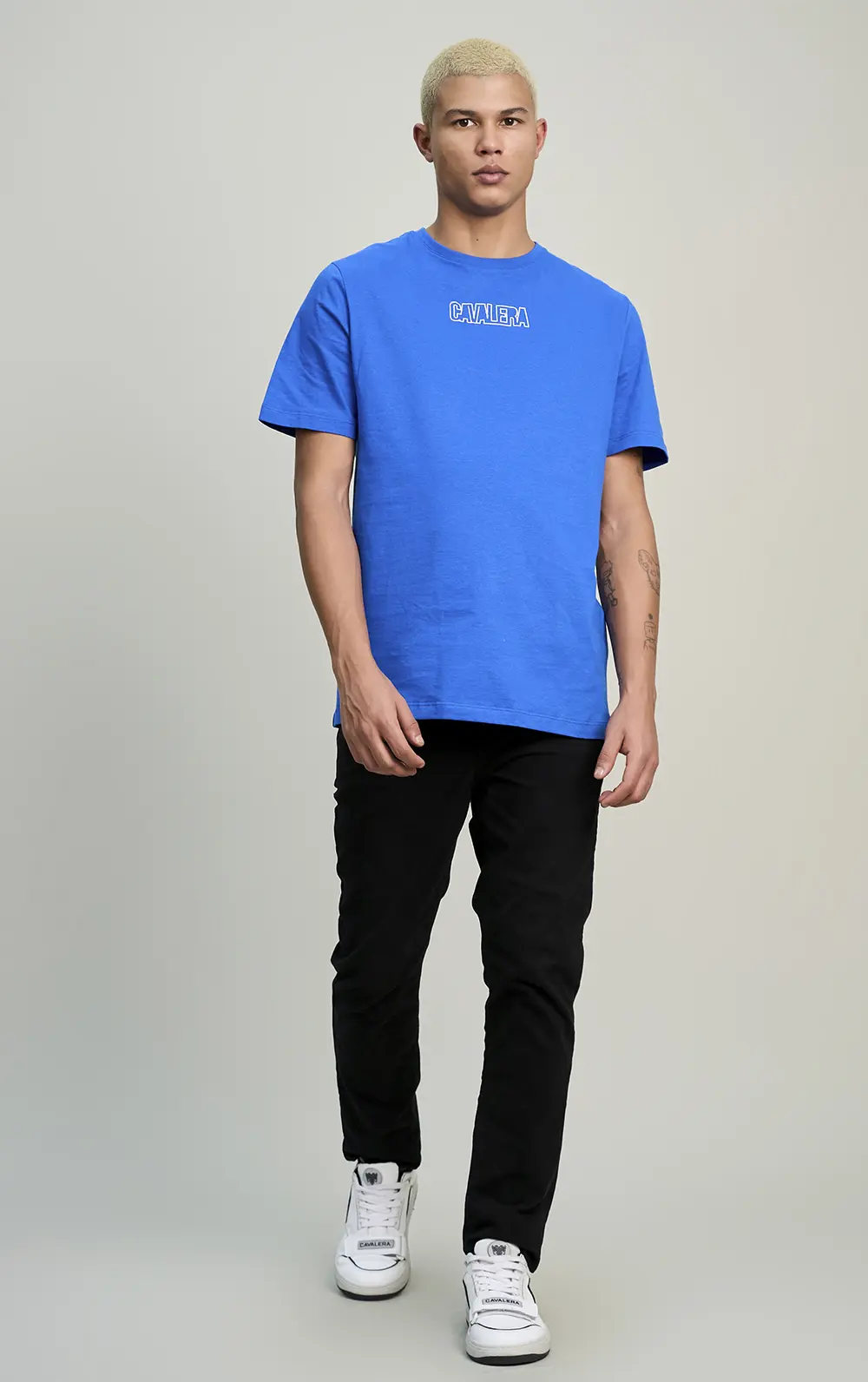 T-SHIRT CAVALERA INDIE OUTLINE EMBROIDER