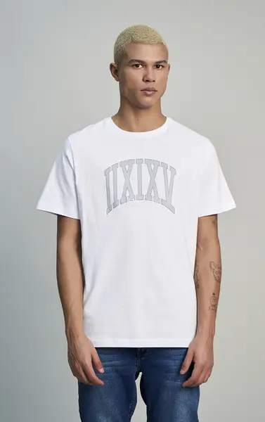 T-SHIRT CAVALERA INDIE COLLEGE EMBROIDER