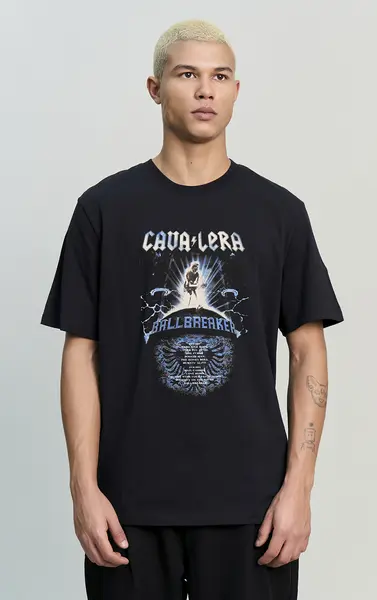 T-SHIRT CAVALERA COMFORT ROCK COVER