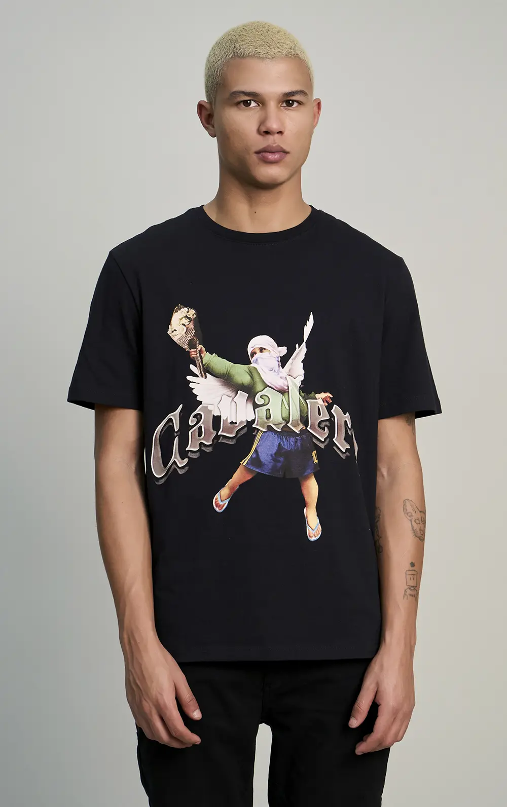 T-SHIRT CAVALERA INDIE LITTLE ANGEL 01.24.2854 - T-SHIRT CAVALERA