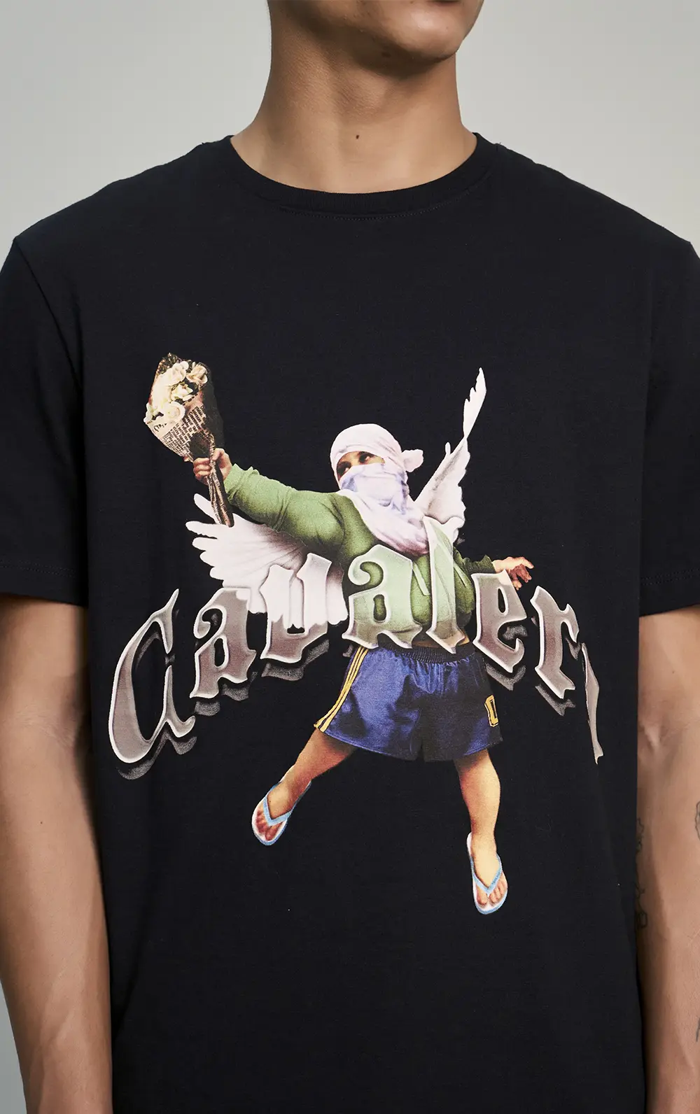 T-SHIRT CAVALERA INDIE LITTLE ANGEL 01.24.2854 - T-SHIRT CAVALERA