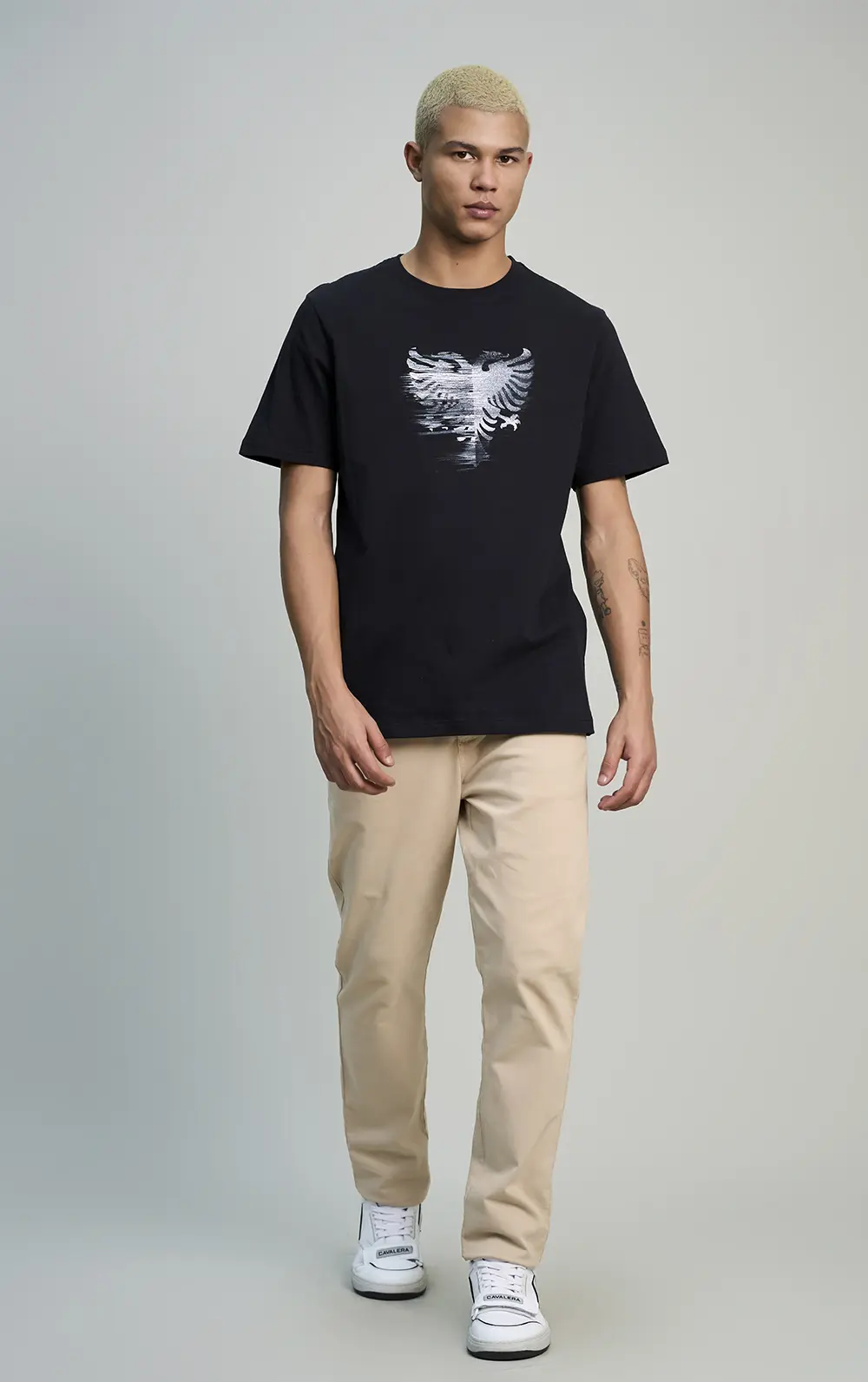 T-SHIRT CAVALERA INDIE BLURRED