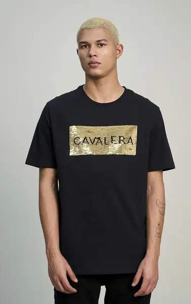 T-SHIRT CAVALERA INDIE LANTEJOULAS
