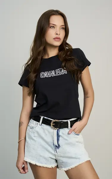CAMISETA CAVALERA SLIM ANIMAL OVERLAY