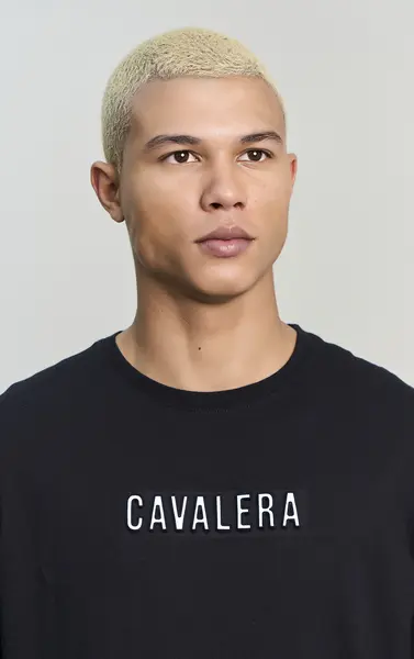 T-SHIRT CAVALERA INDIE SIGN METALIC