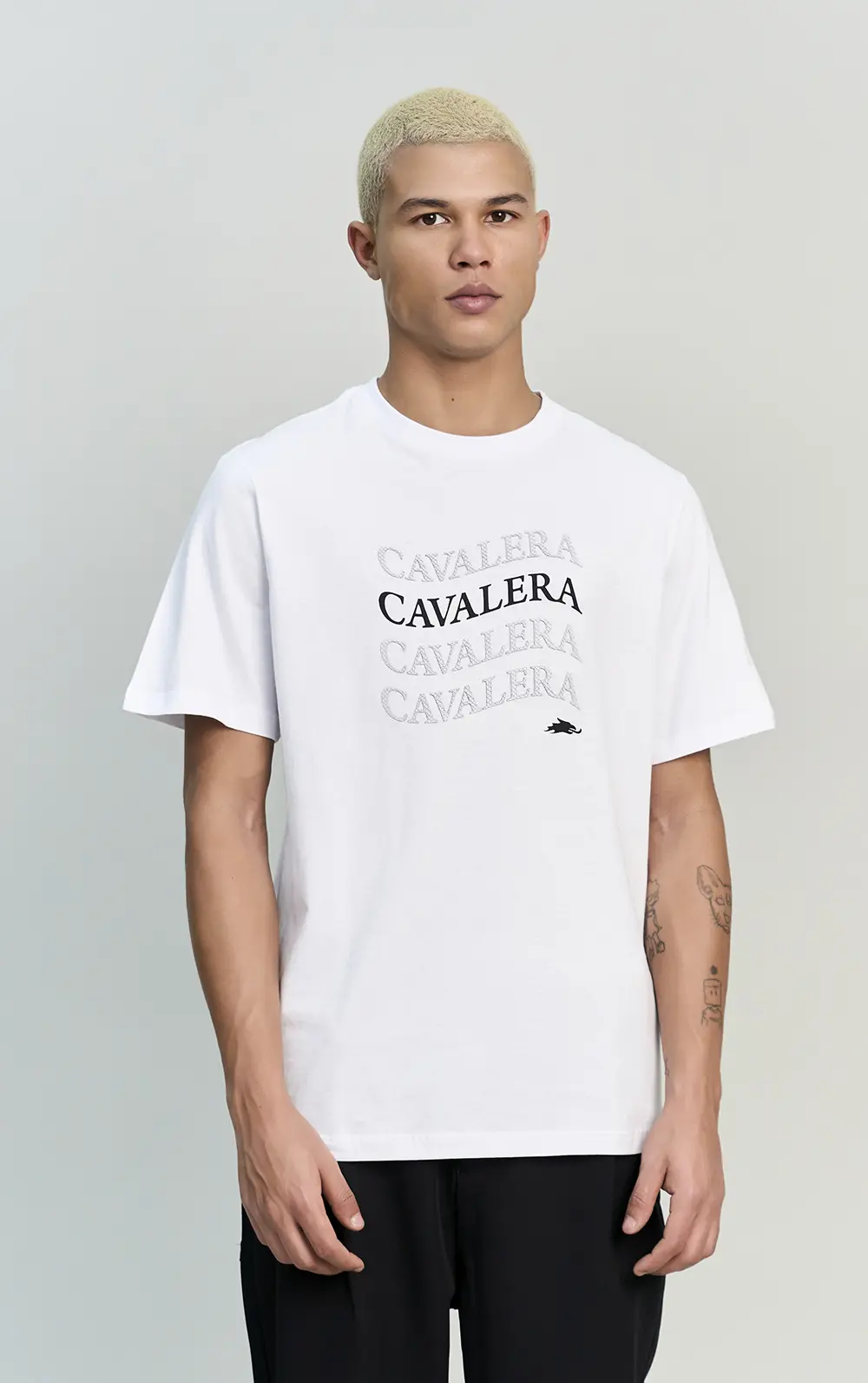 T-SHIRT CAVALERA COMFORT LOGO WAVE