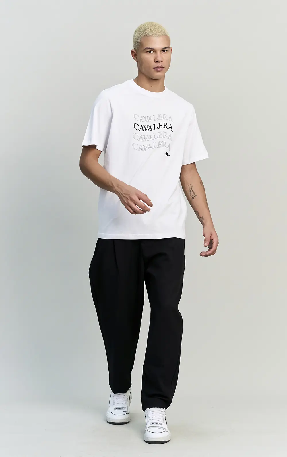 T-SHIRT CAVALERA COMFORT LOGO WAVE