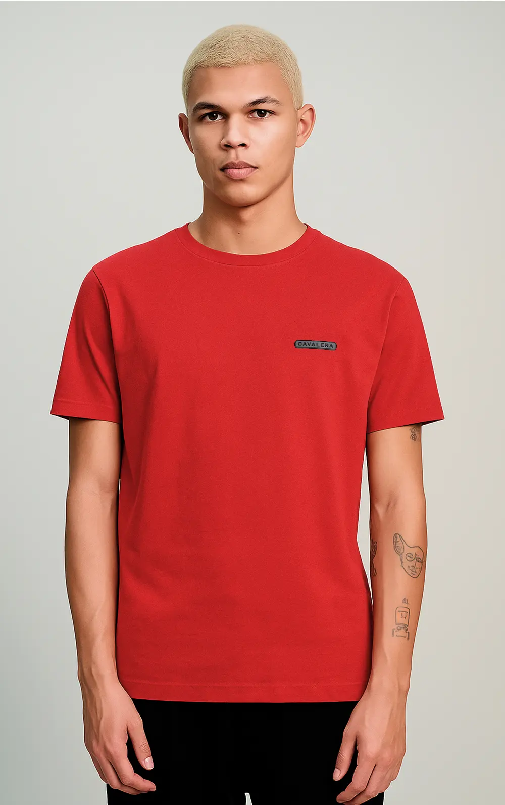 T-SHIRT CAVALERA INDIE RUBBERIZED LABEL