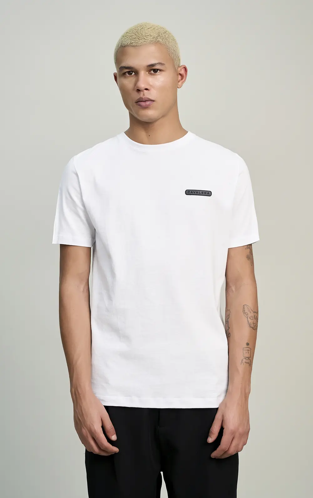 T-SHIRT CAVALERA INDIE RUBBERIZED LABEL