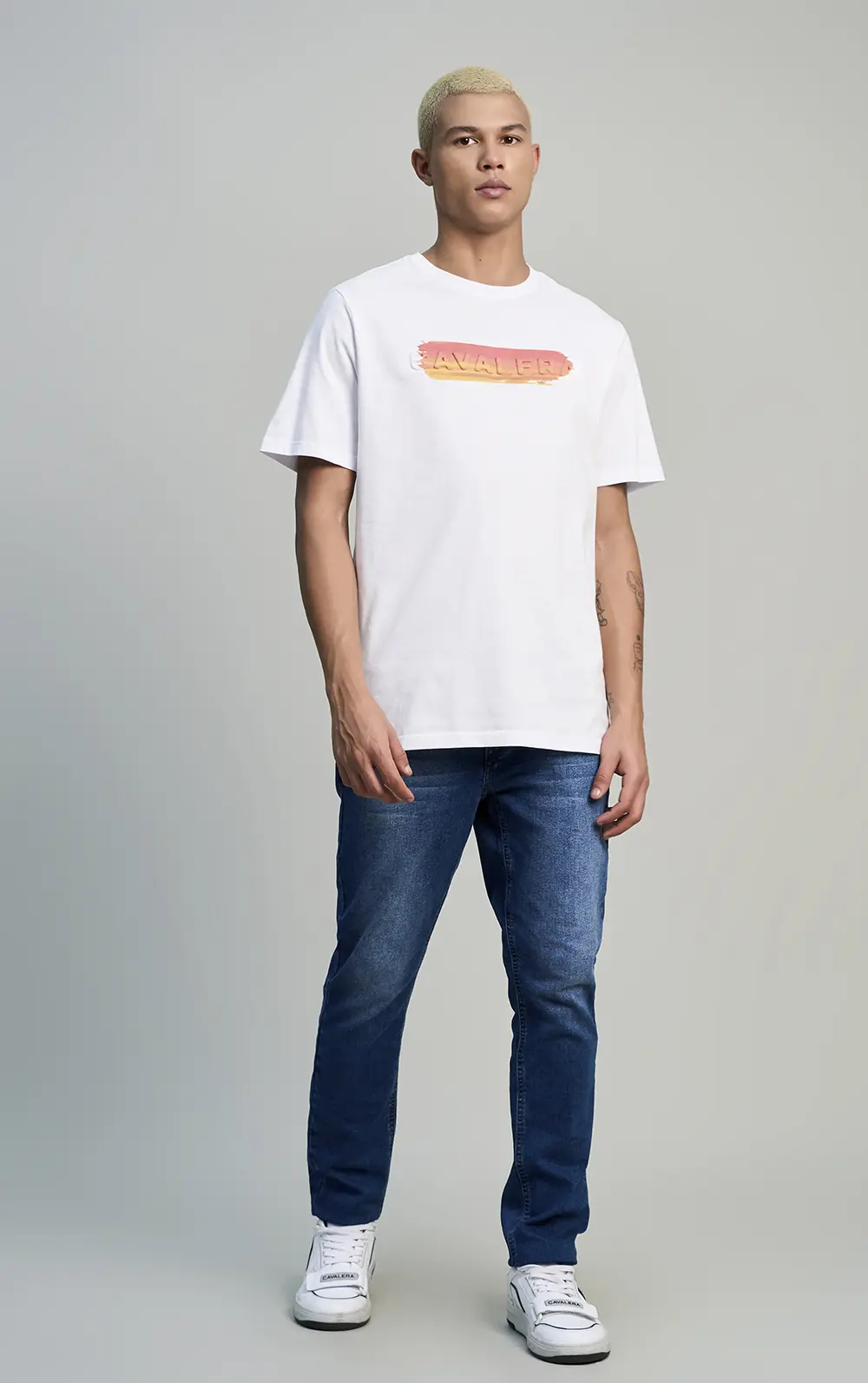 T-SHIRT CAVALERA INDIE INK BRUSH