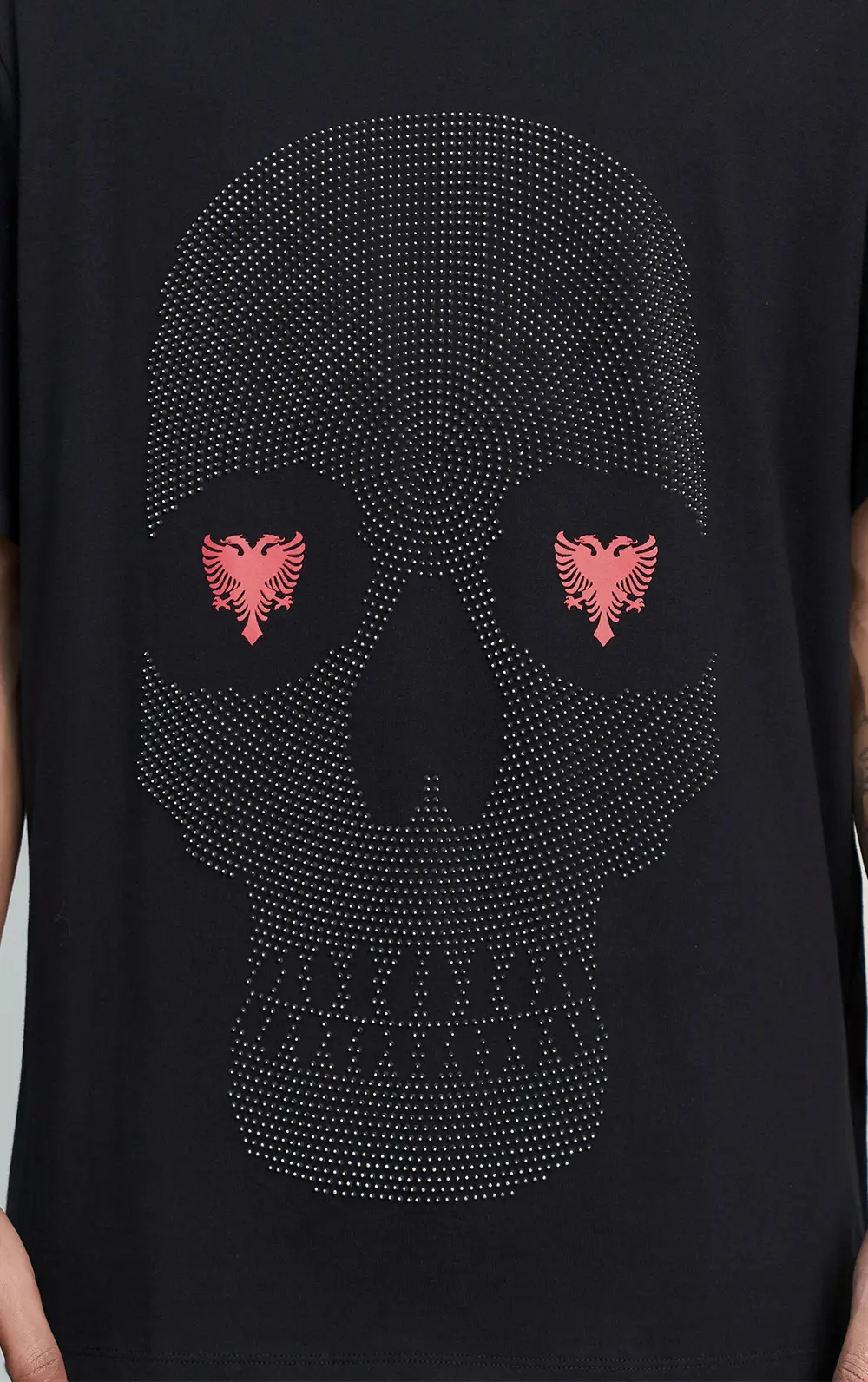 T-SHIRT CAVALERA COMFORT GLITTER SKULL