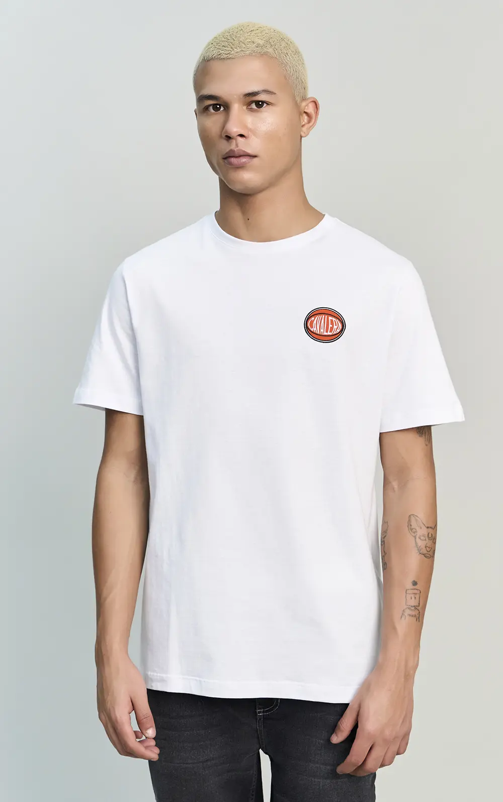 T-SHIRT CAVALERA INDIE BASKETBALL PATCH