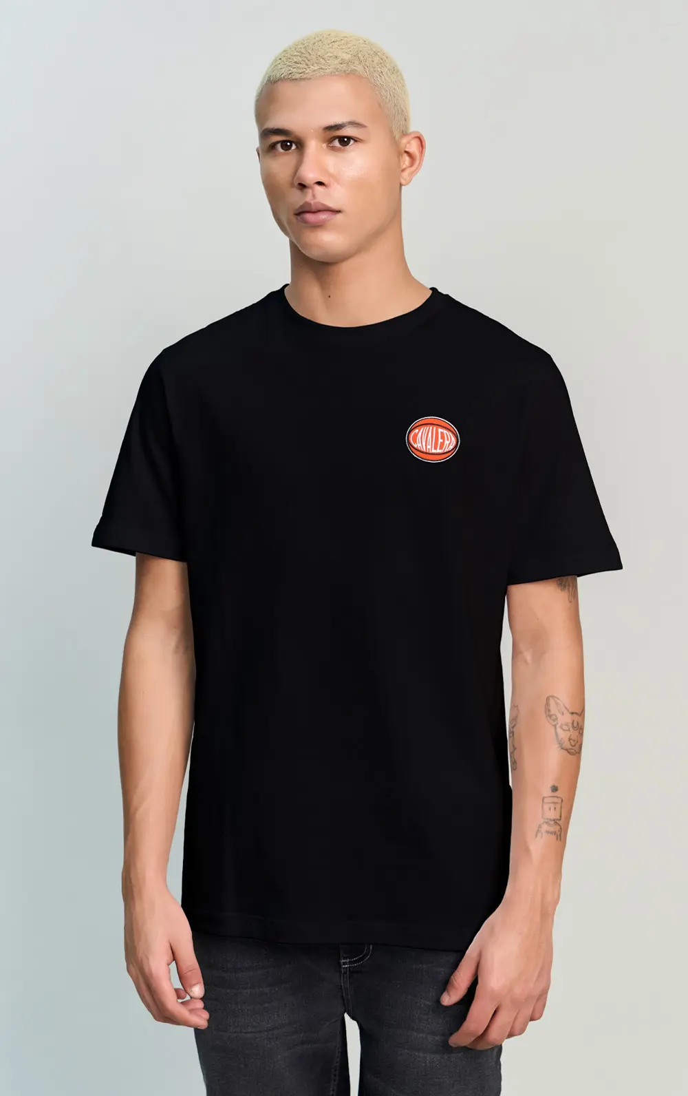 T-SHIRT CAVALERA INDIE BASKETBALL PATCH