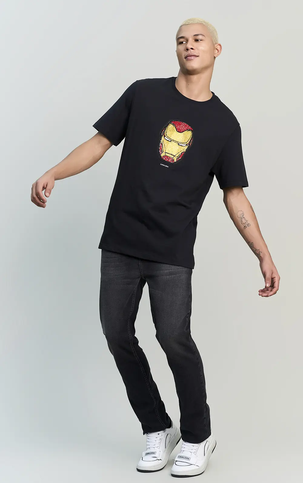 T-SHIRT CAVALERA INDIE IRON MAN