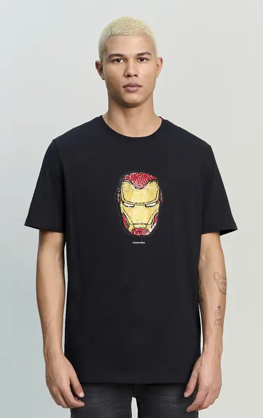 T-SHIRT CAVALERA INDIE IRON MAN