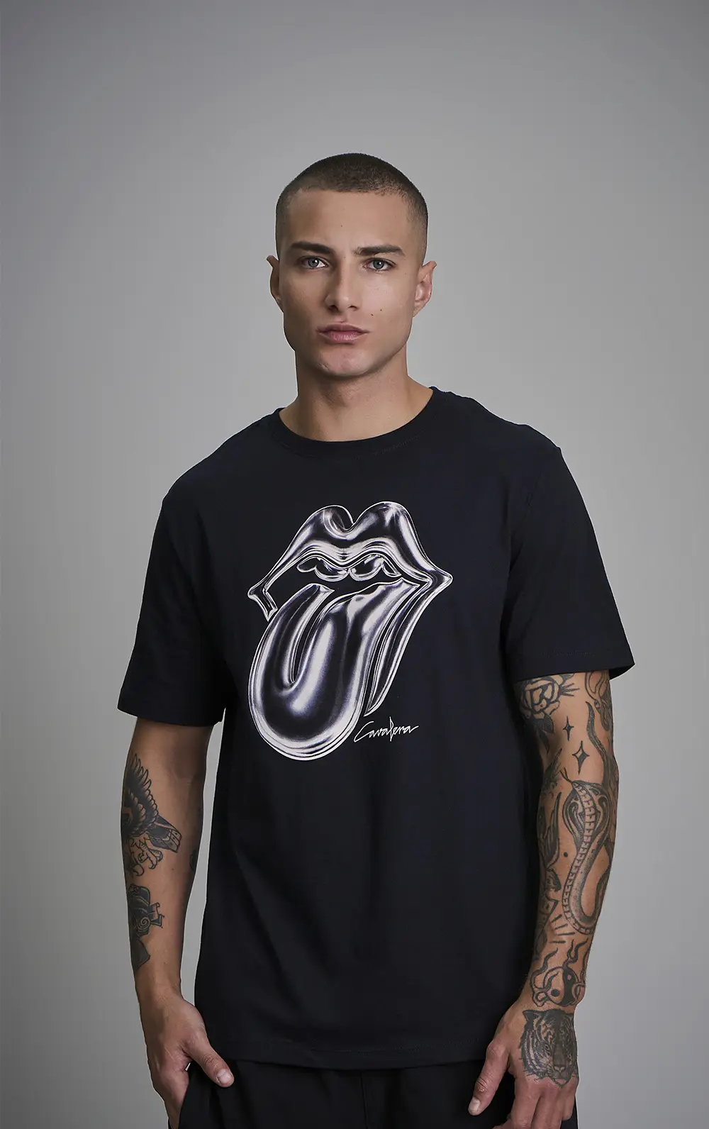 T-SHIRT CAVALERA INDIE ROLLING STONES