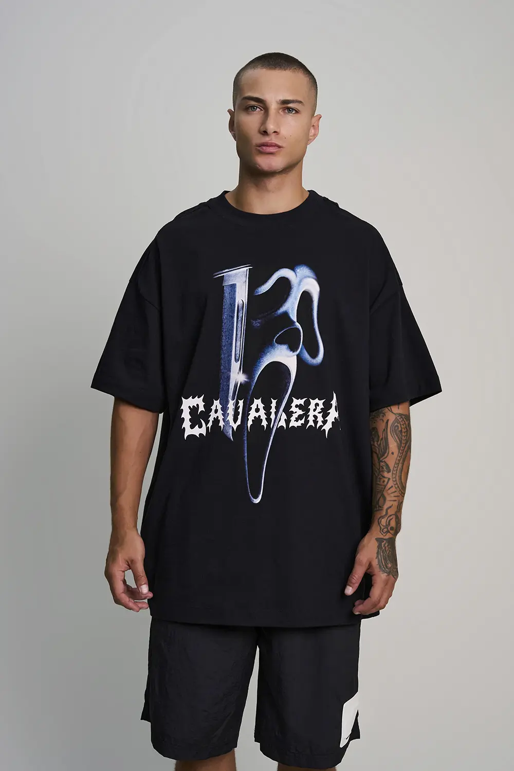 T-SHIRT CAVALERA OVERSIZED PÂNICO