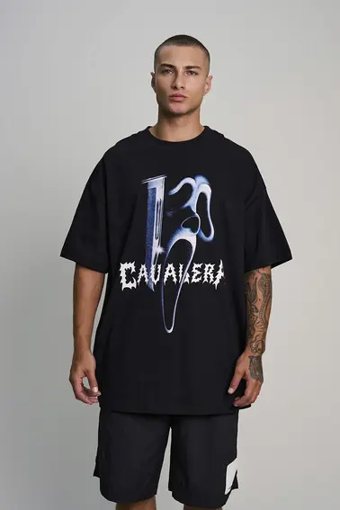 T-SHIRT CAVALERA OVERSIZED PÂNICO