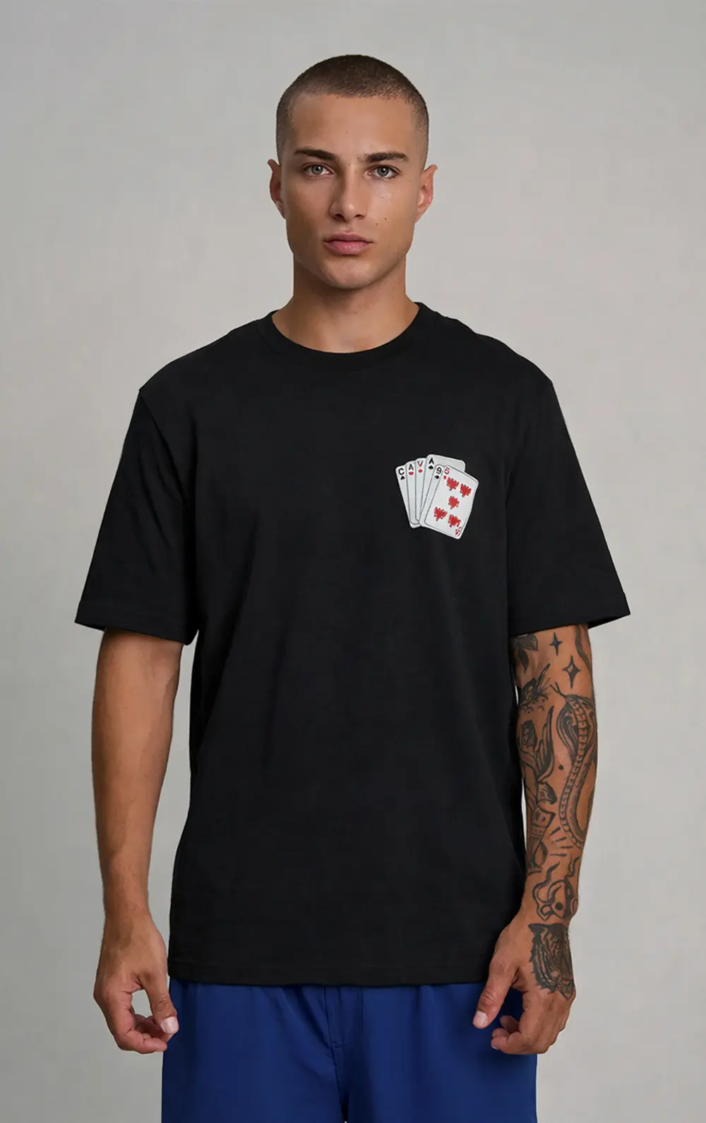 T-SHIRT CAVALERA INDIE BARALHO