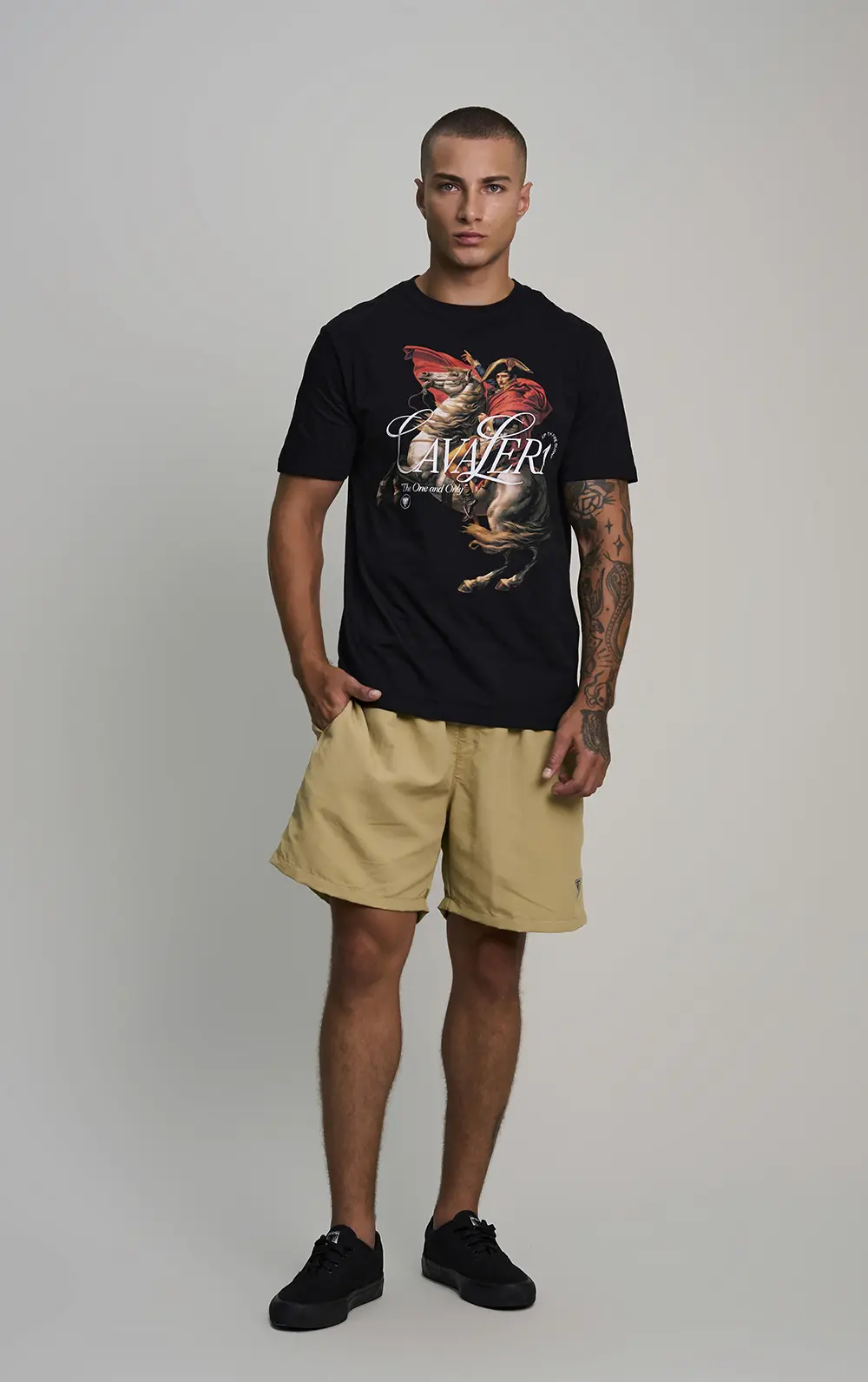 T-SHIRT CAVALERA INDIE NAPOLEÃO