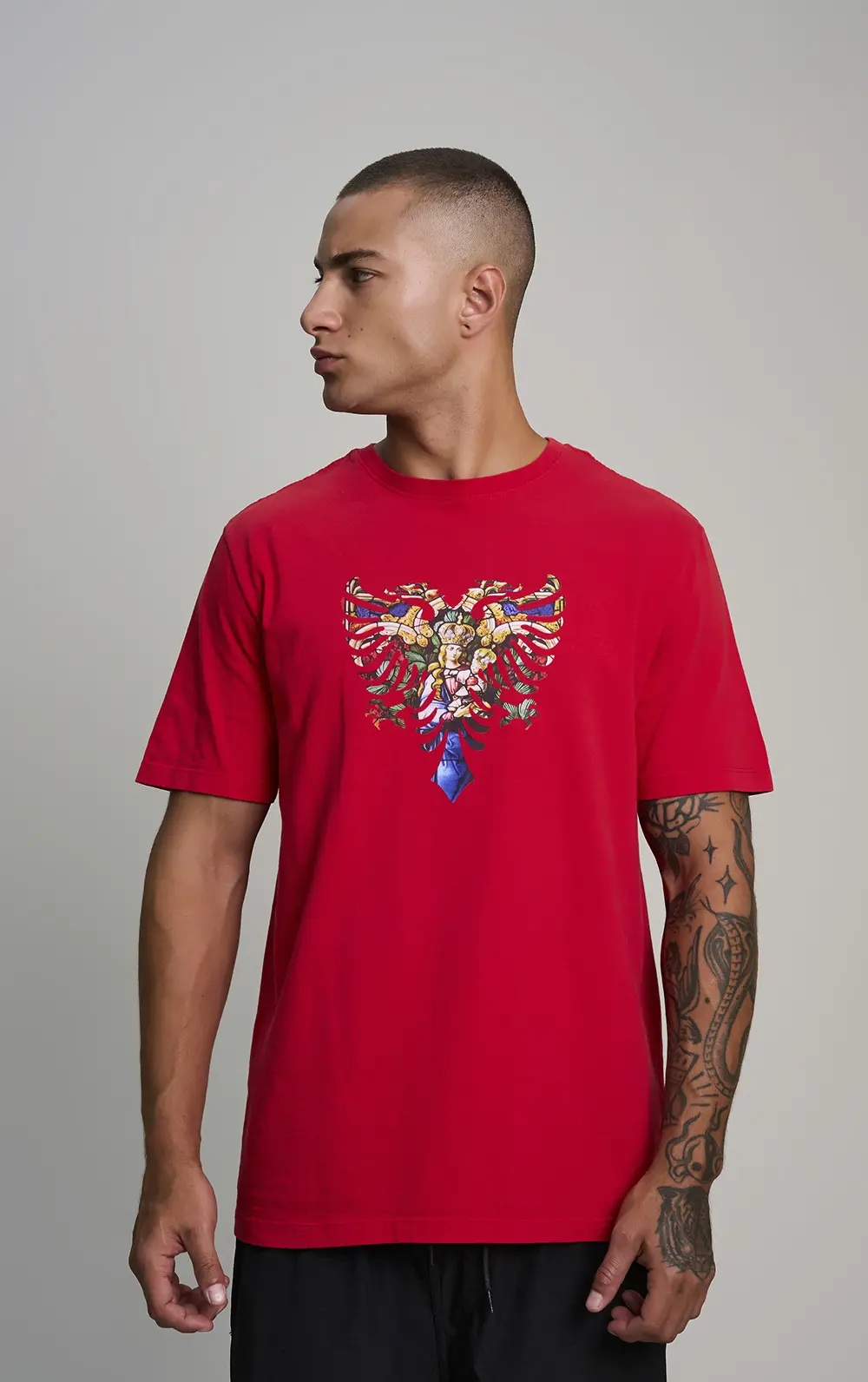 T-SHIRT CAVALERA INDIE STAINED GLASS