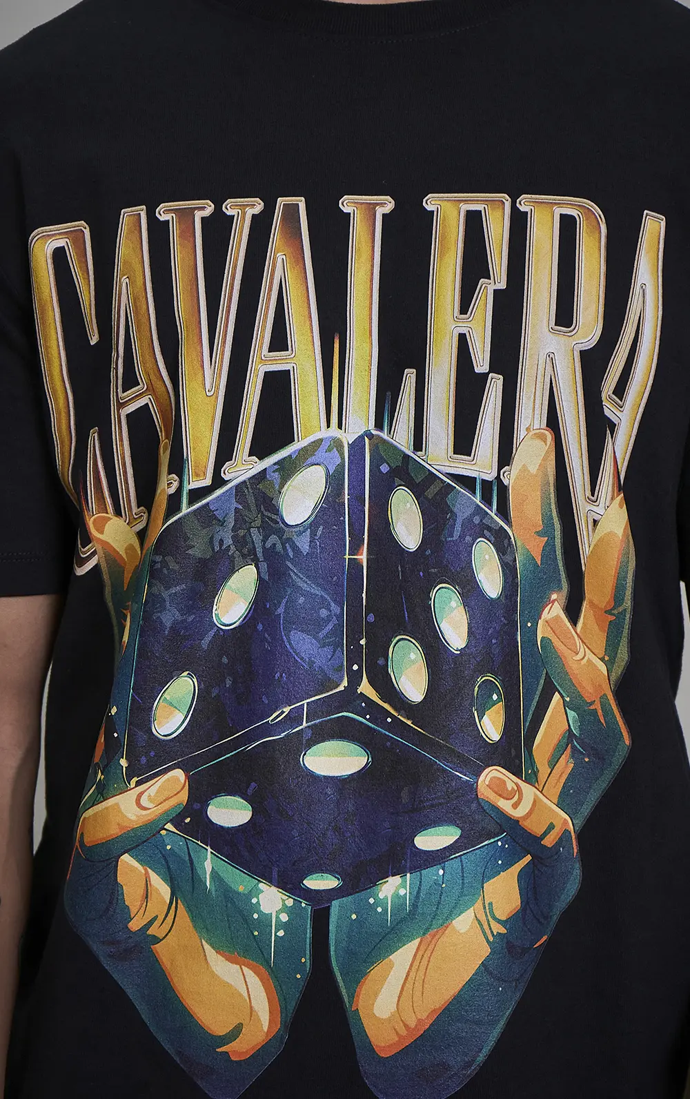 T-SHIRT CAVALERA INDIE LUCK ON THE DICE