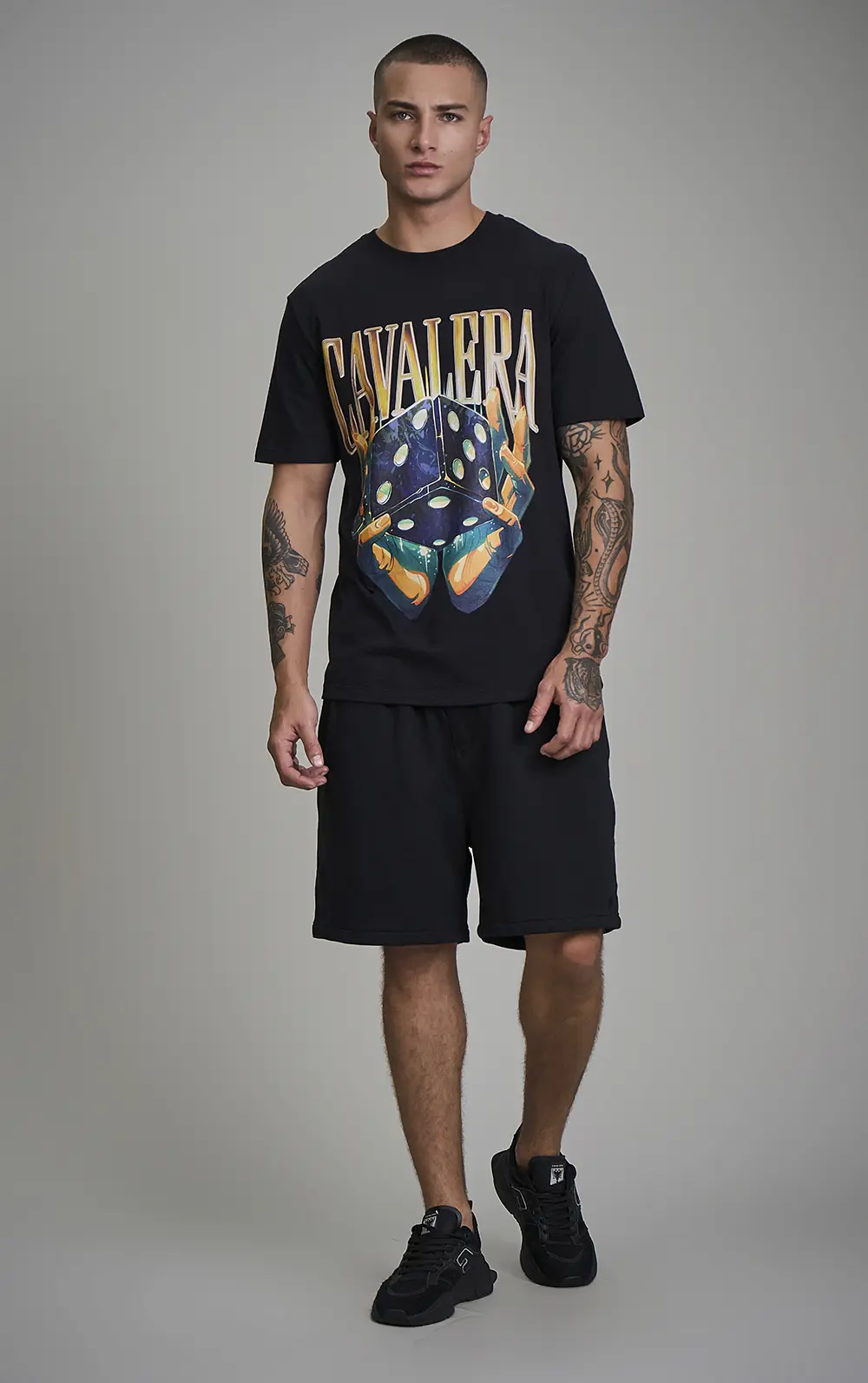 T-SHIRT CAVALERA INDIE LUCK ON THE DICE