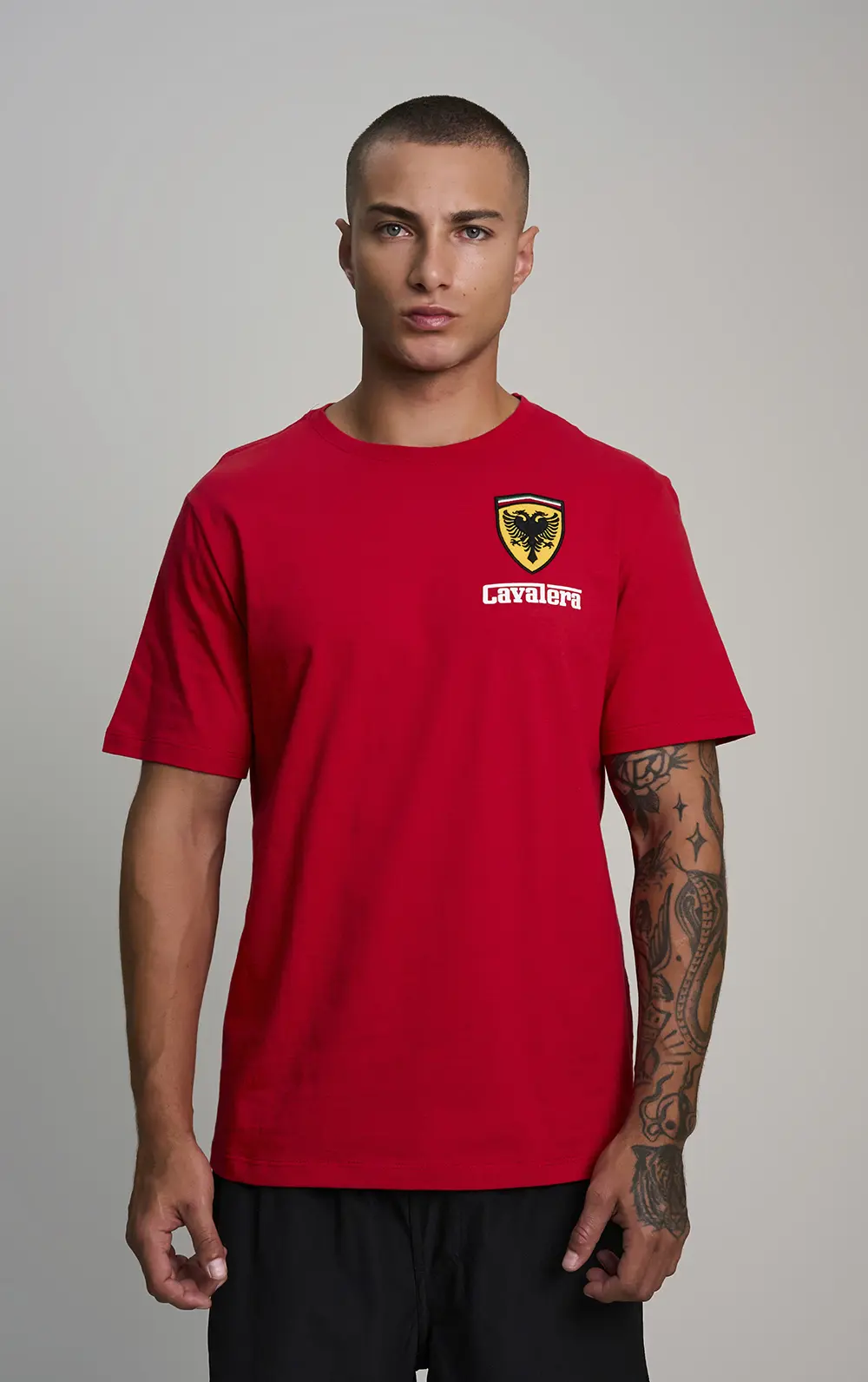T-SHIRT CAVALERA INDIE FERRARI