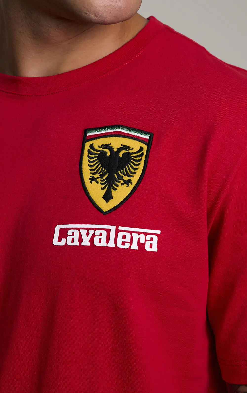 T-SHIRT CAVALERA INDIE FERRARI