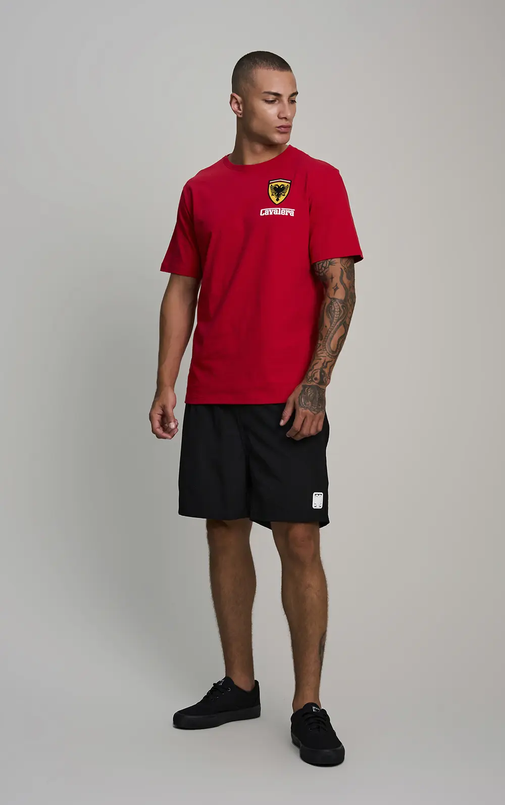 T-SHIRT CAVALERA INDIE FERRARI