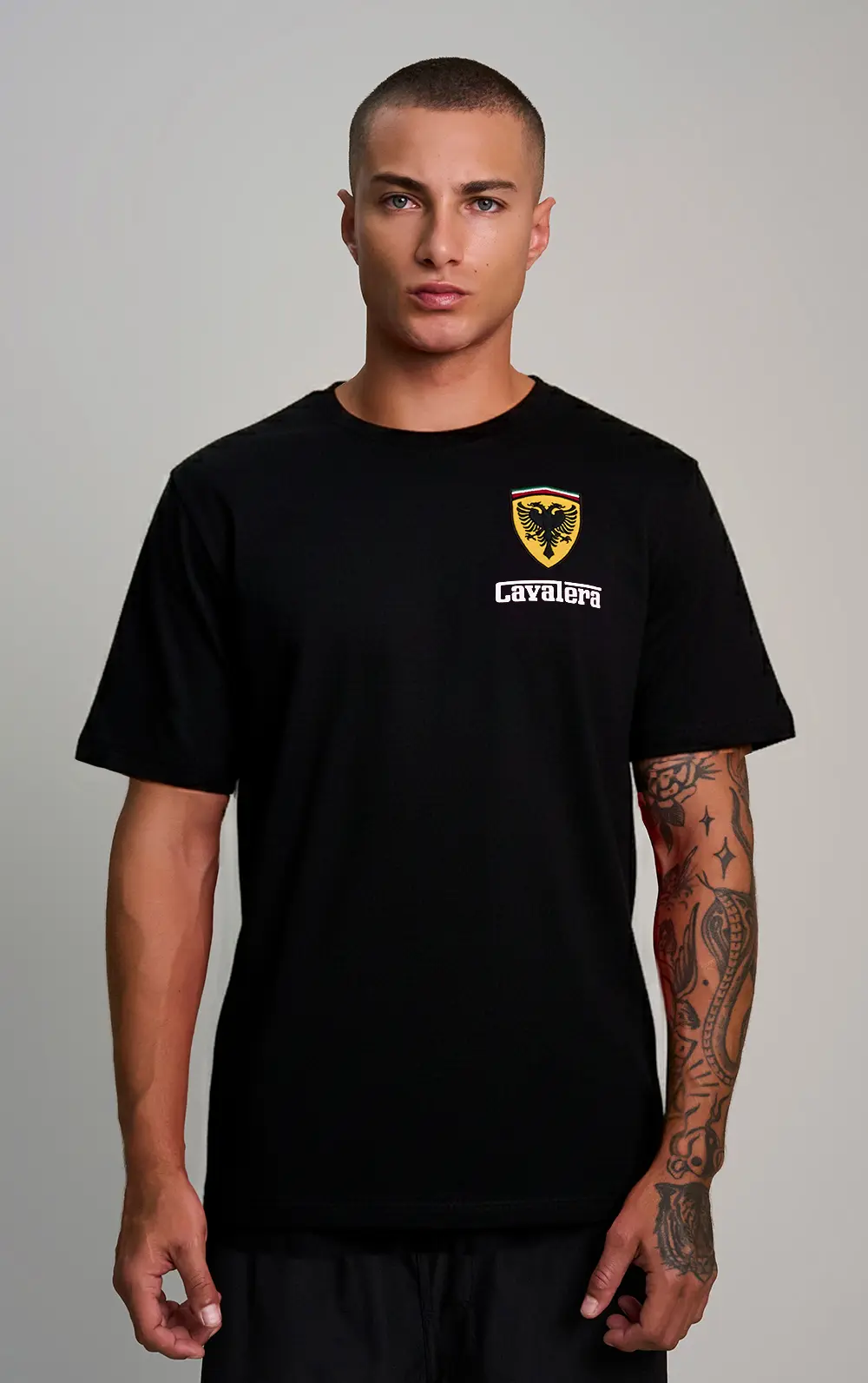 T-SHIRT CAVALERA INDIE FERRARI