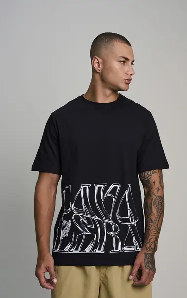 T-SHIRT CAVALERA INDIE GLASS