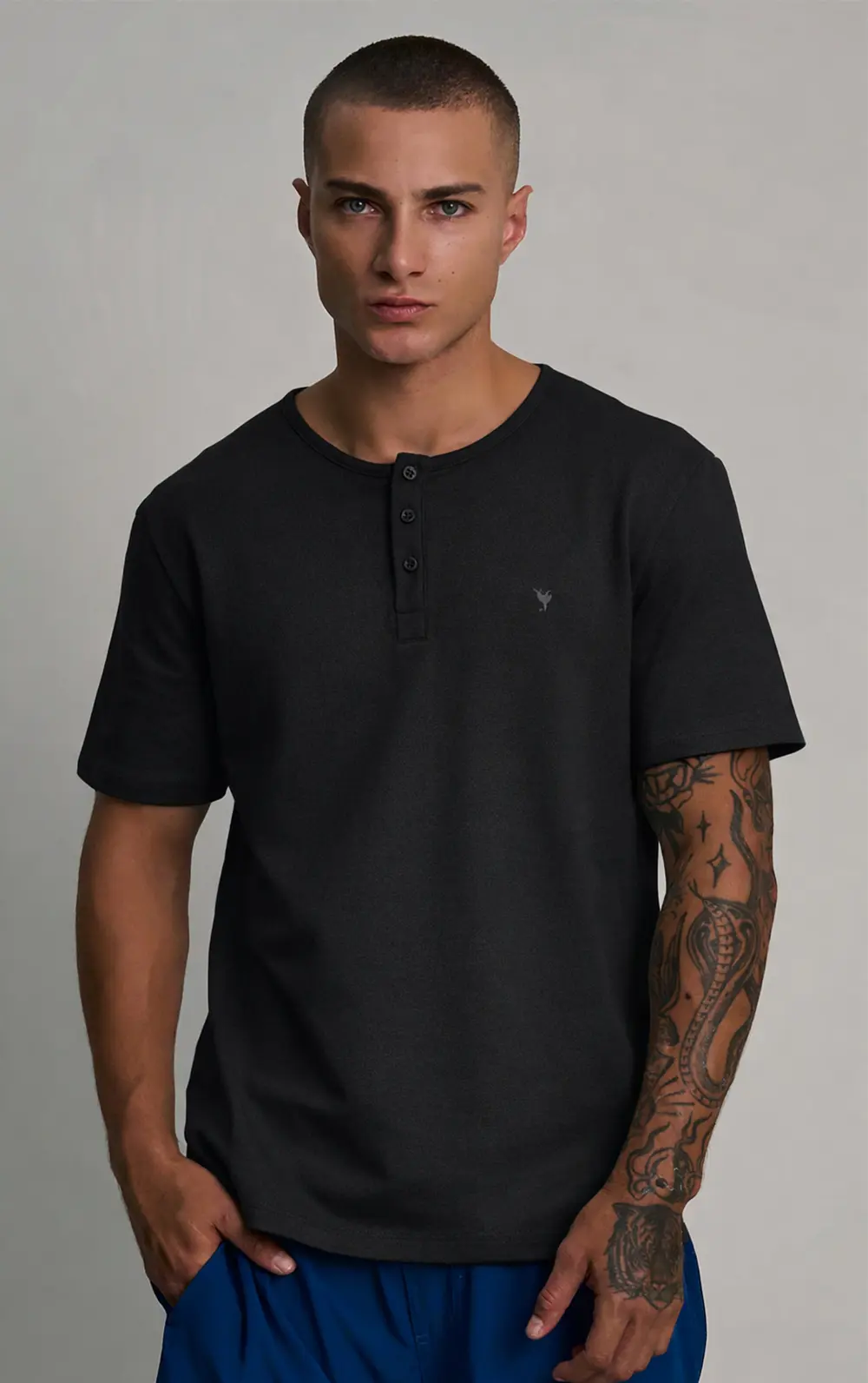 T-SHIRT CAVALERA COMFORT PREMIUM HENLEY