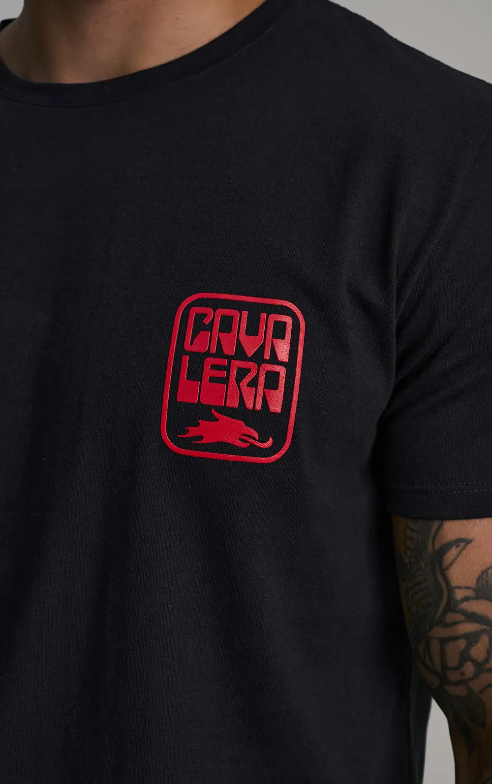 T-SHIRT CAVALERA SLIM RELIEF